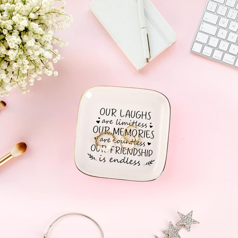 Friendship Jewelry Dish for Women - Limitless Memories Gift