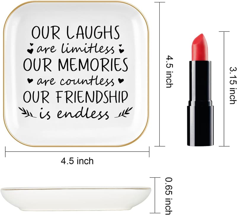 Friendship Jewelry Dish for Women - Limitless Memories Gift