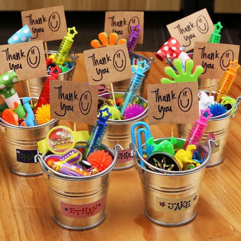 Neon Bubble Wands Set – 32 Mini Star Party Favors for Kids