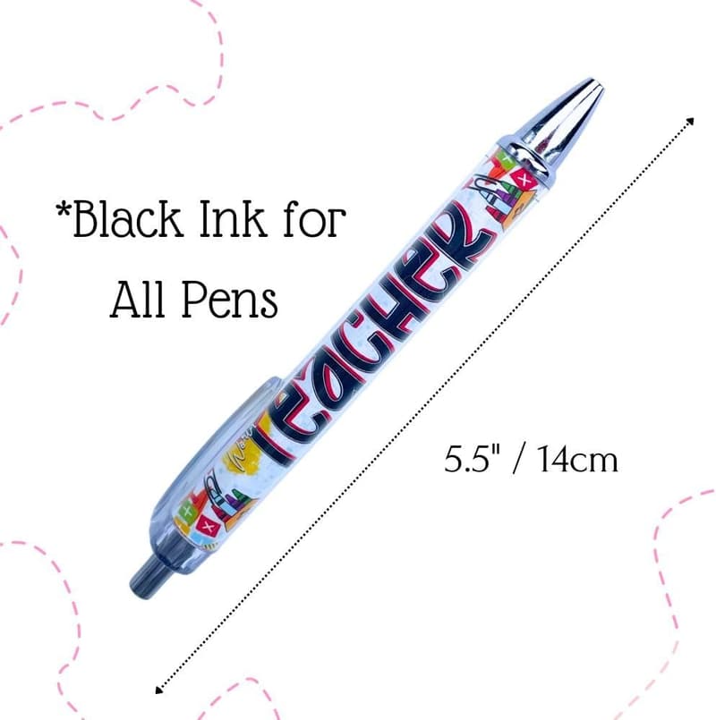 Teacher Appreciation Fun Pens Set - 10-Pack Cute Writing Supplies