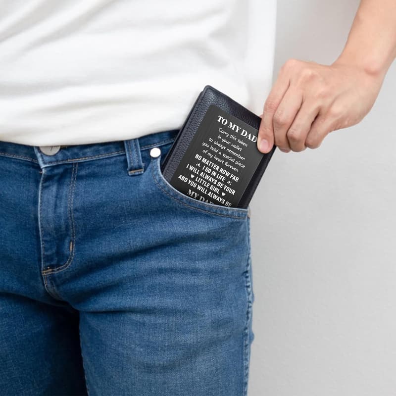 Dad Wallet Card - Perfect Gift for Father's Day & Birthdays