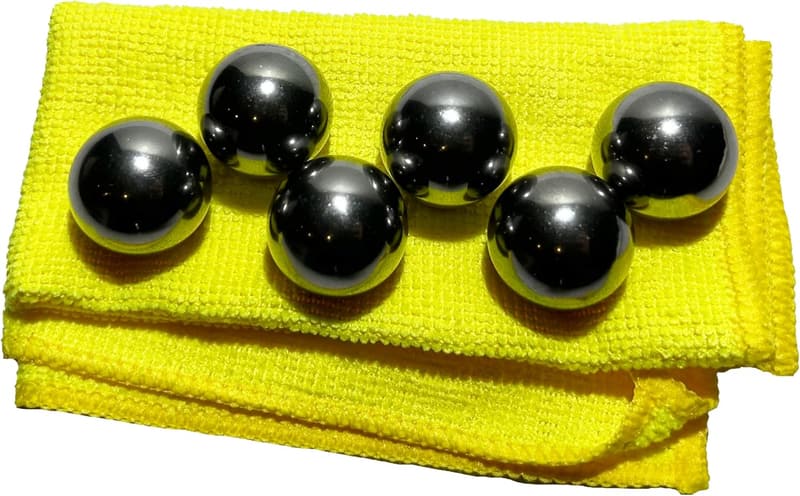 Standard Replacement Pinballs - 6 Pack for Pinball Machines