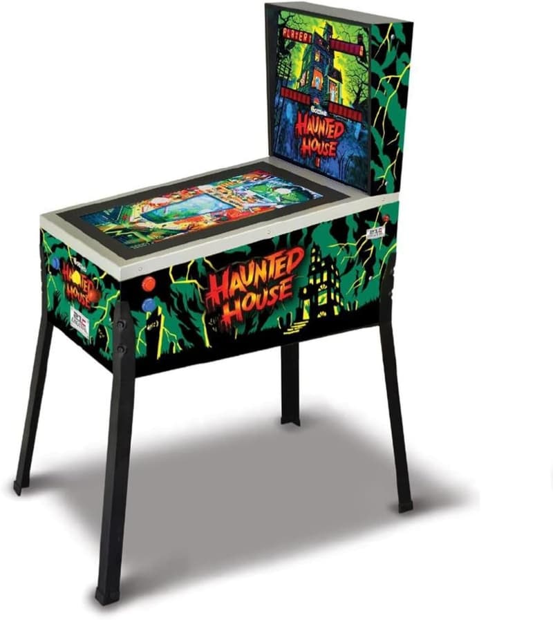 Haunted House 3D Digital Pinball Machine - 12-in-1 Games