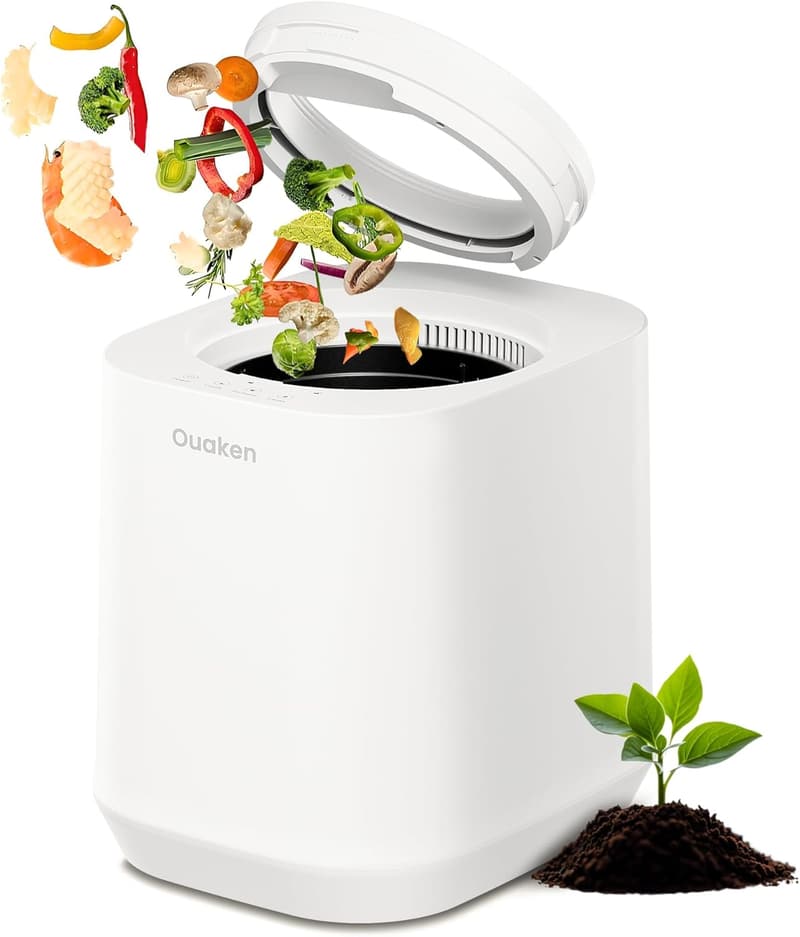 Smart Kitchen Electric Composter - 4L Odorless Food Waste Bin