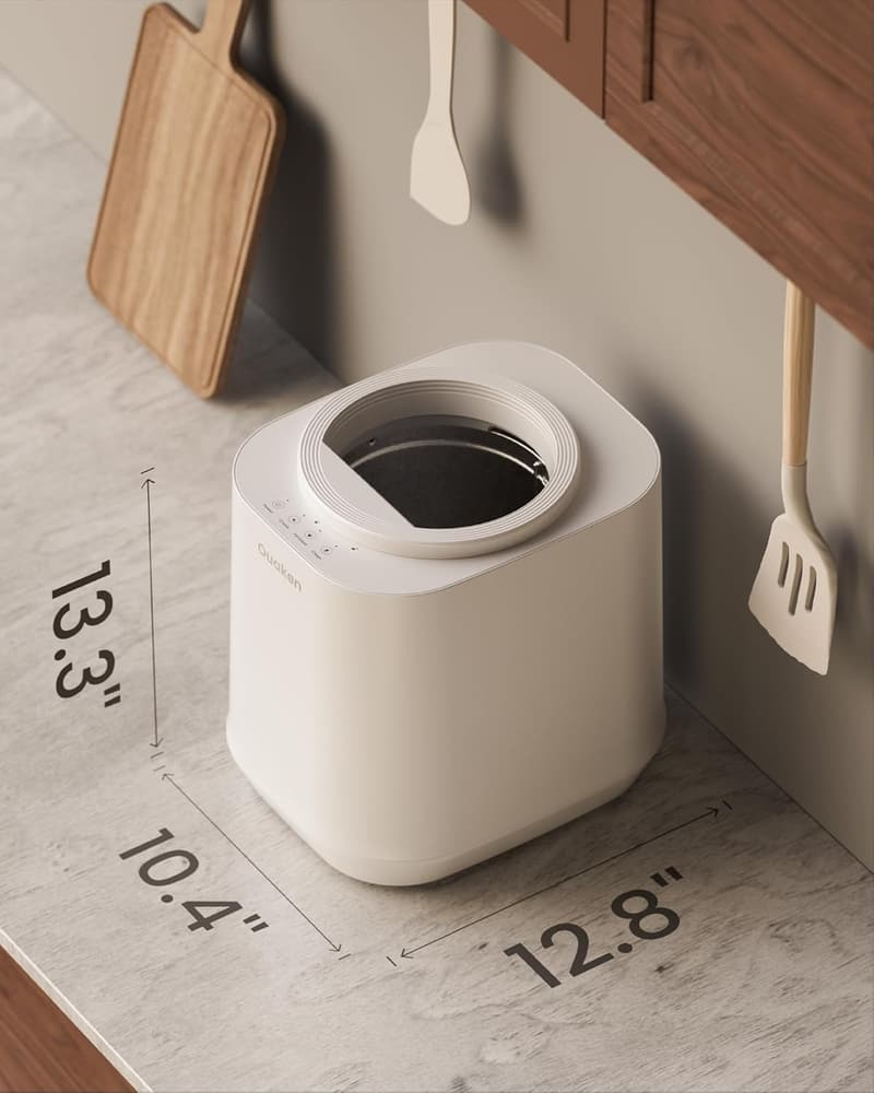 Smart Kitchen Electric Composter - 4L Odorless Food Waste Bin