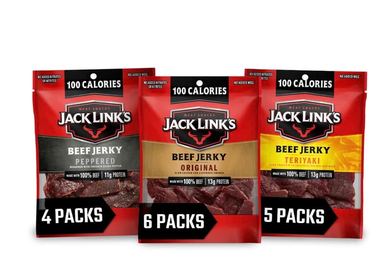 Beef Jerky Variety Pack – 100% Beef, 15 Pack of Protein Snacks