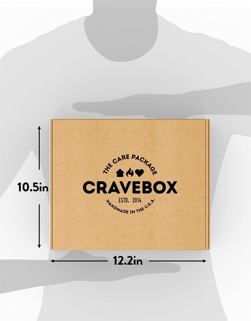 Father's Day Snack and Candy Gift Box for Adults - 60 Count