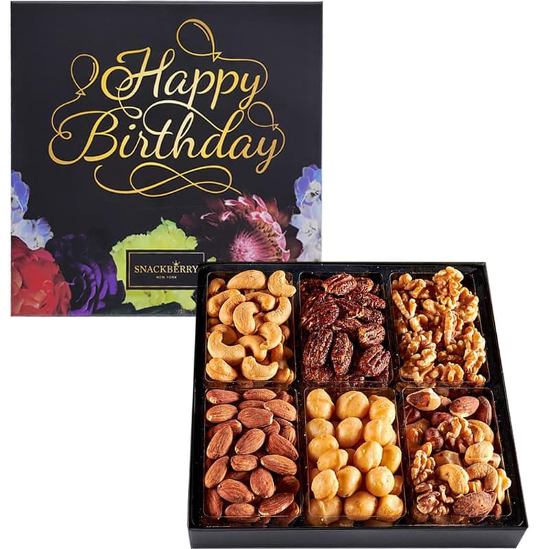 Gourmet Snack Gift Basket for Birthdays - Kosher Assortment