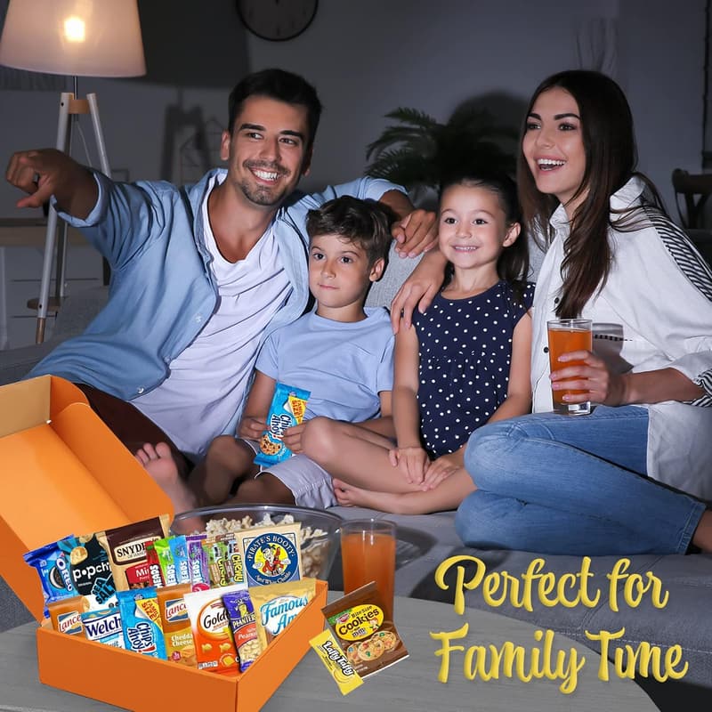 Mother's Day Snack Box Care Package - 150 Variety Snacks