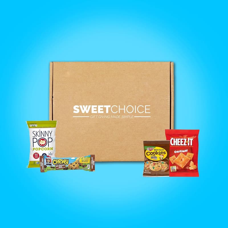 Mother's Day Snack Box Care Package - 150 Variety Snacks