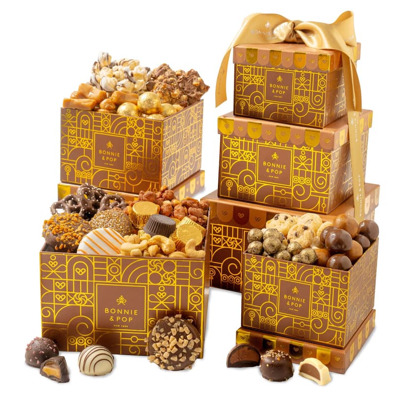 Chocolate Gift Basket Assortment for Men & Women Appreciation