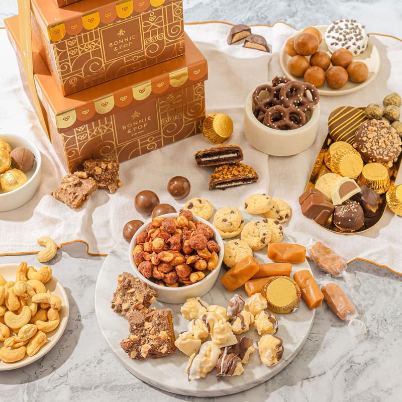 Chocolate Gift Basket Assortment for Men & Women Appreciation