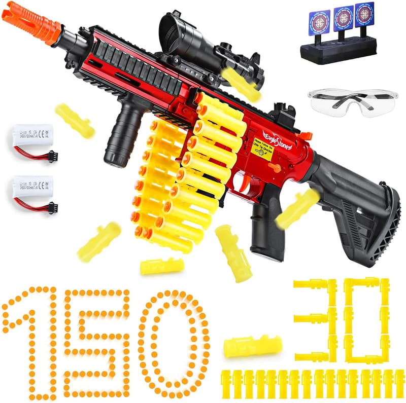 Eaglestone Automatic Foam Blaster - Sniper Gun for Kids 8-12