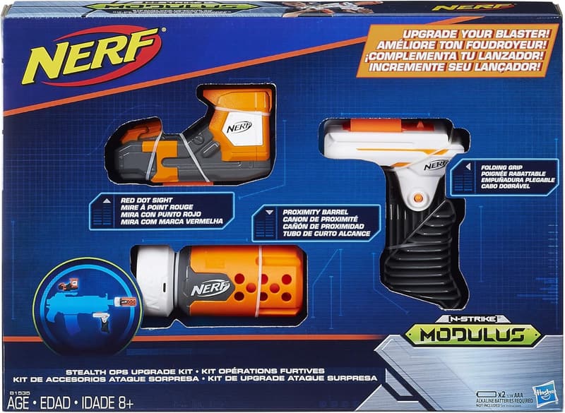 Nerf Modulus Stealth Upgrade Kit for Enhanced Precision