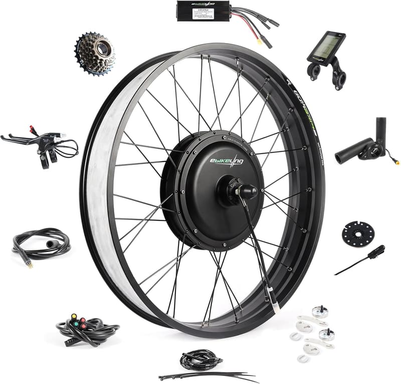 48V 1500W Electric Bike Conversion Kit for 26