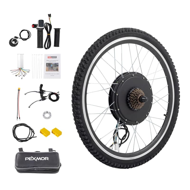 48V 1500W E-Bike Conversion Kit for 26