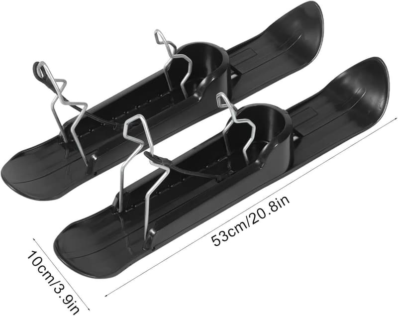Winter Ski Scooter Conversion Kit with Stand for Balance Bikes