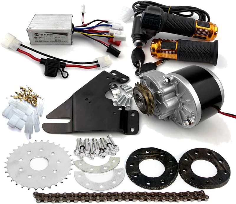 Electric Bike Conversion Kit - 24V/36V 250W Left Chain Drive