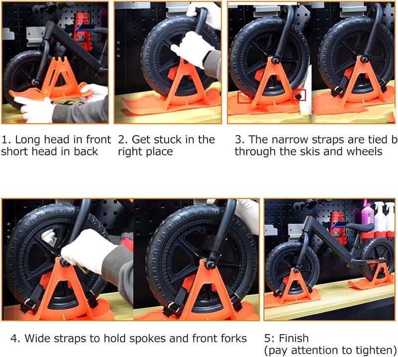 Winter Ski Sled Conversion Kit for Balance Bike - 2 pcs