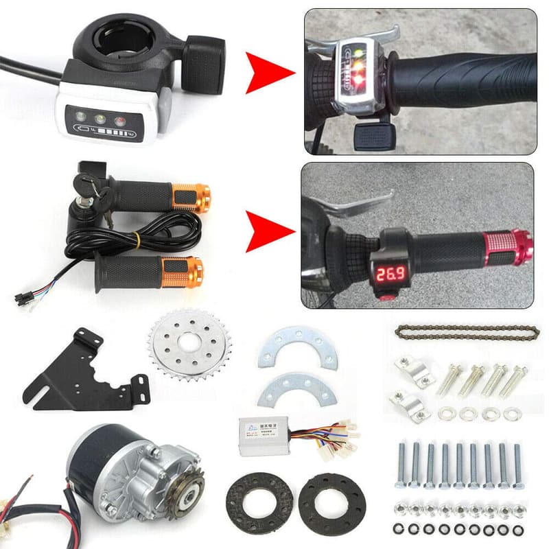 36V 350W Electric Bike Conversion Kit for Mountain Bikes