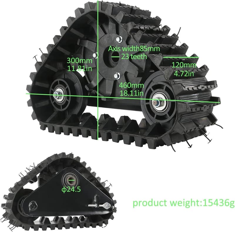 Go Kart Brake Kit for UTV and ATV Snow Tracks