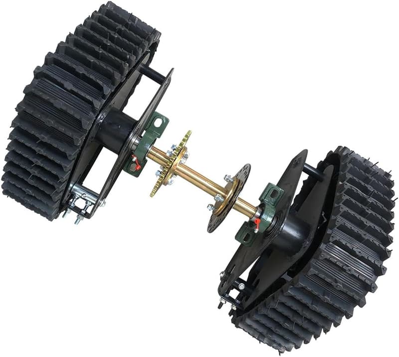Go Kart Rear Axle Snow Tracks for ATV/UTV - Pair