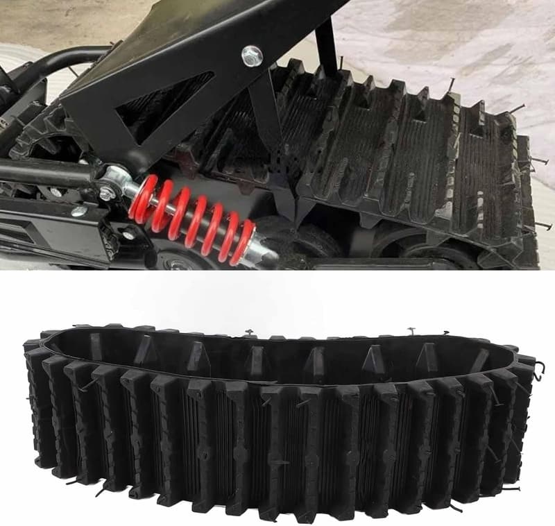 Rubber Wheel Track for ATV/UTV Snowmobiles and Karts