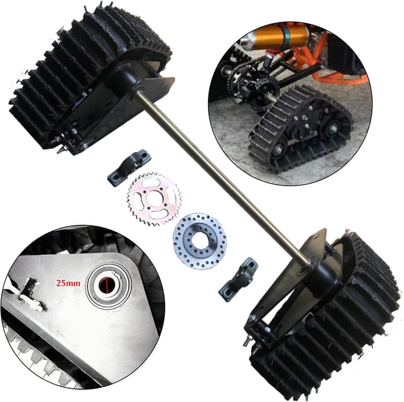 ATV Rear Axle Track Assembly Kit - 23.6