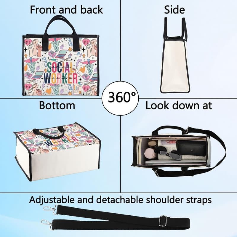 Social Worker Cosmetic Bag - Miracle Worker Gift Set