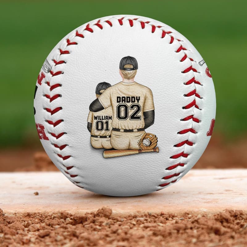 Personalized Baseball and Softball Gifts for Dad