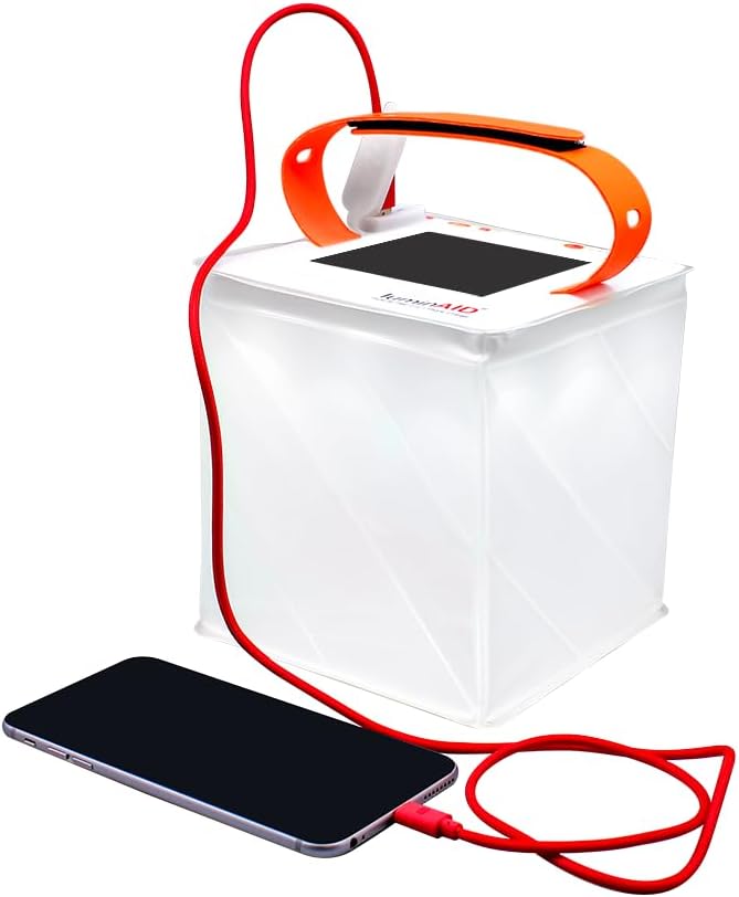 Rechargeable Solar Camping Lantern & Phone Charger