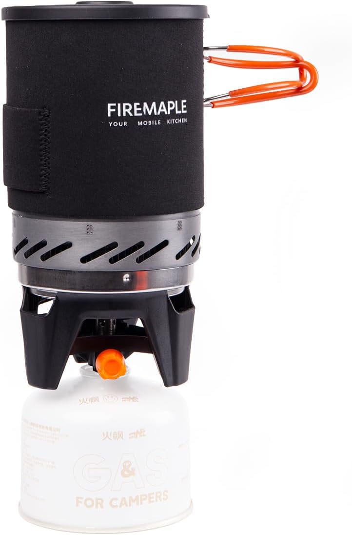 Portable Camping Stove System for Hiking and Outdoor Cooking