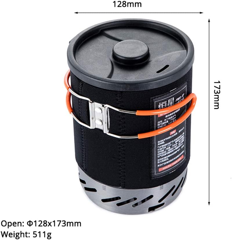 Portable Camping Stove System for Hiking and Outdoor Cooking