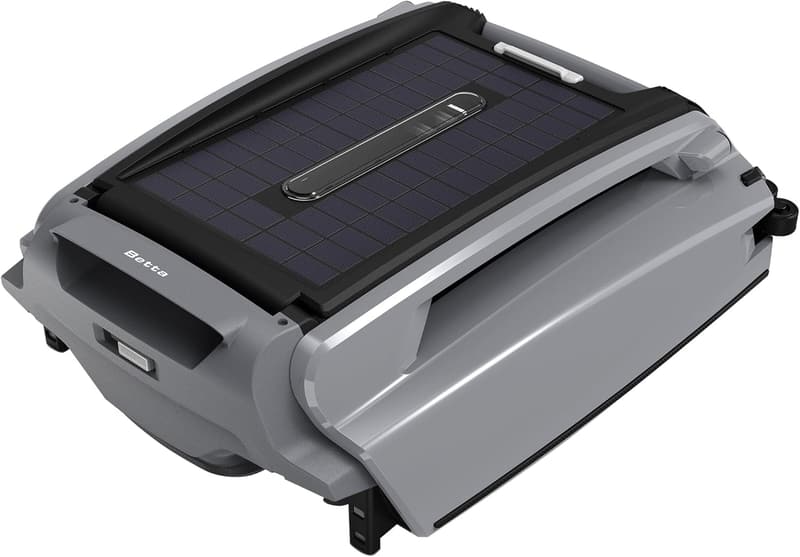 Solar-Powered Robotic Pool Skimmer with 24/7 Cleaning Power