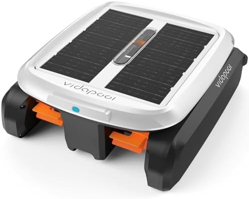 Solar-Powered Robotic Pool Skimmer Cleaner with Dual Navigation