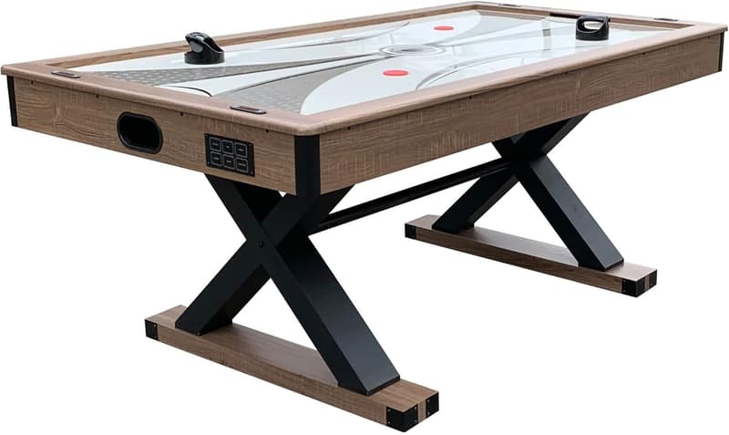 Hathaway Excalibur 6-ft Air Hockey Table & Table Tennis Combo