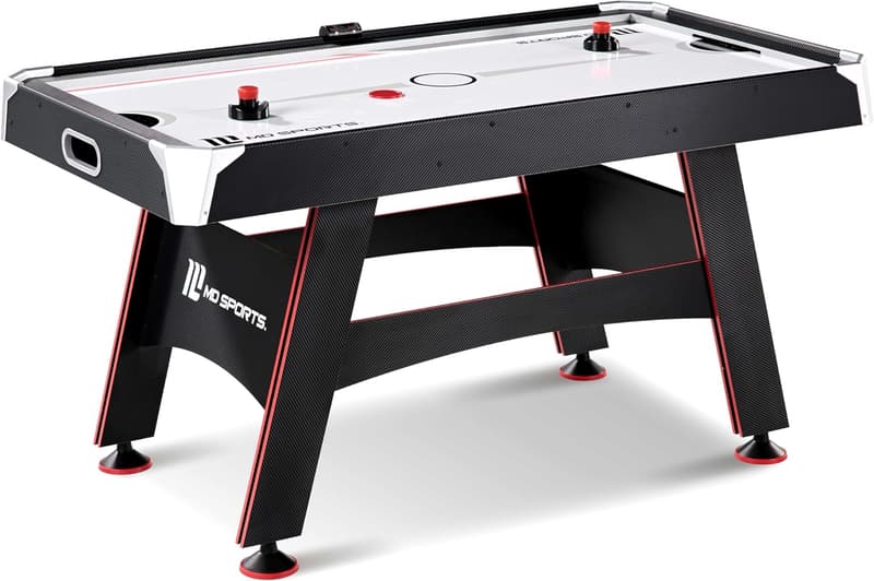 Air Hockey Table with Electronic Scorer for Family Game Rooms