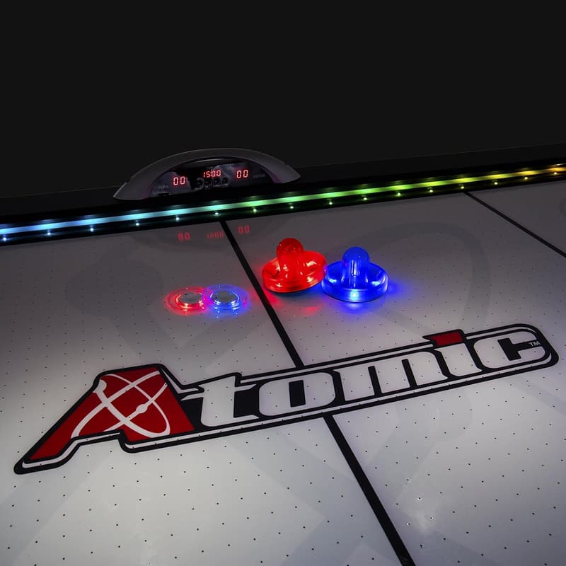 Air Hockey Table with LED Lighting and High-Speed Surface