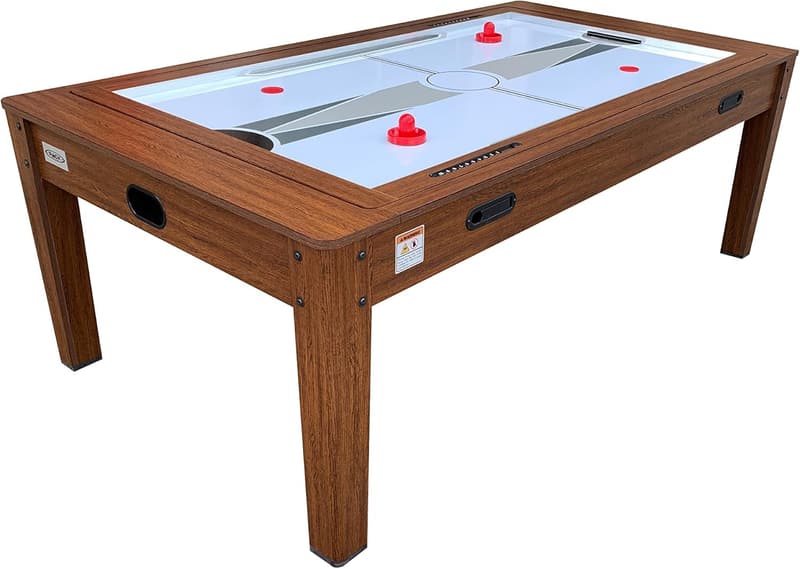 7.5-Foot 4-in-1 Multi-Game Swivel Pool Table