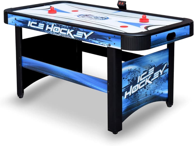 5-Foot Air Hockey Game Table with Electronic Scoring