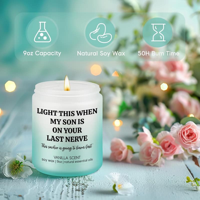 Birthday & Mother's Day Candle Gifts for Daughter-in-Law