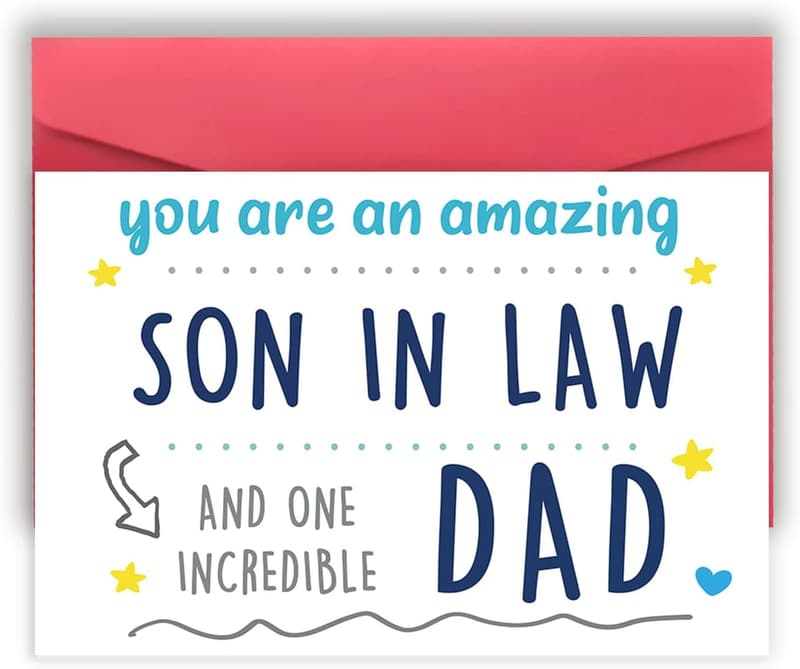 Father's Day Card for Son-in-Law - You're an Incredible Dad