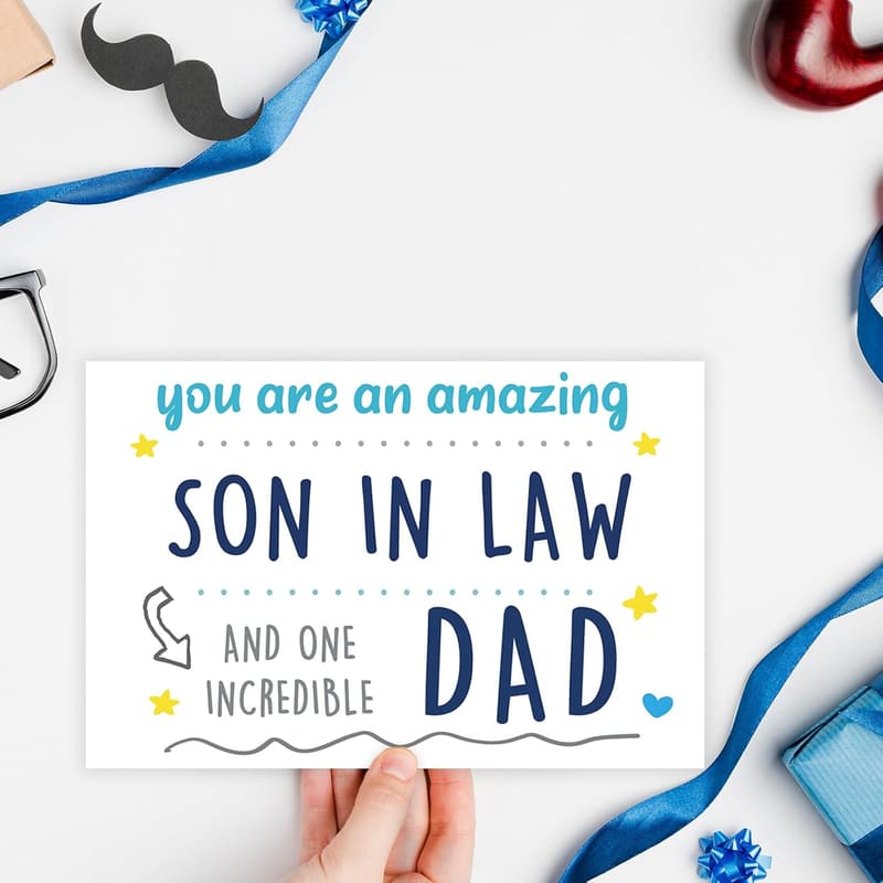 Father's Day Card for Son-in-Law - You're an Incredible Dad