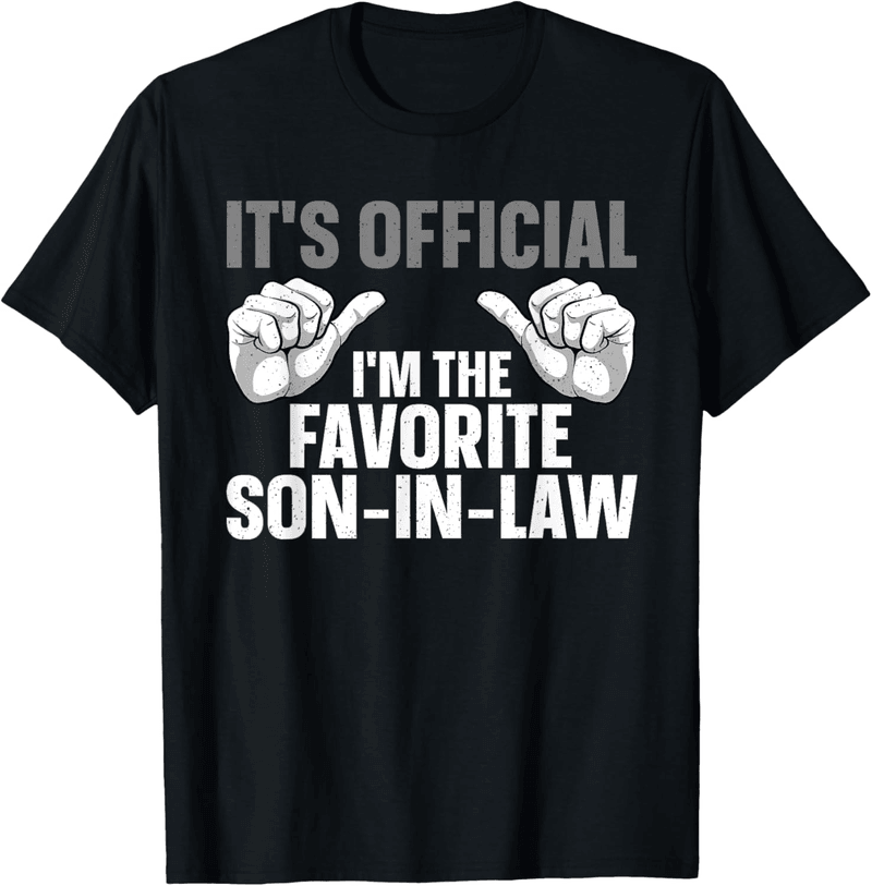 Son-in-Law T-Shirt for Men from Mother-in-Law