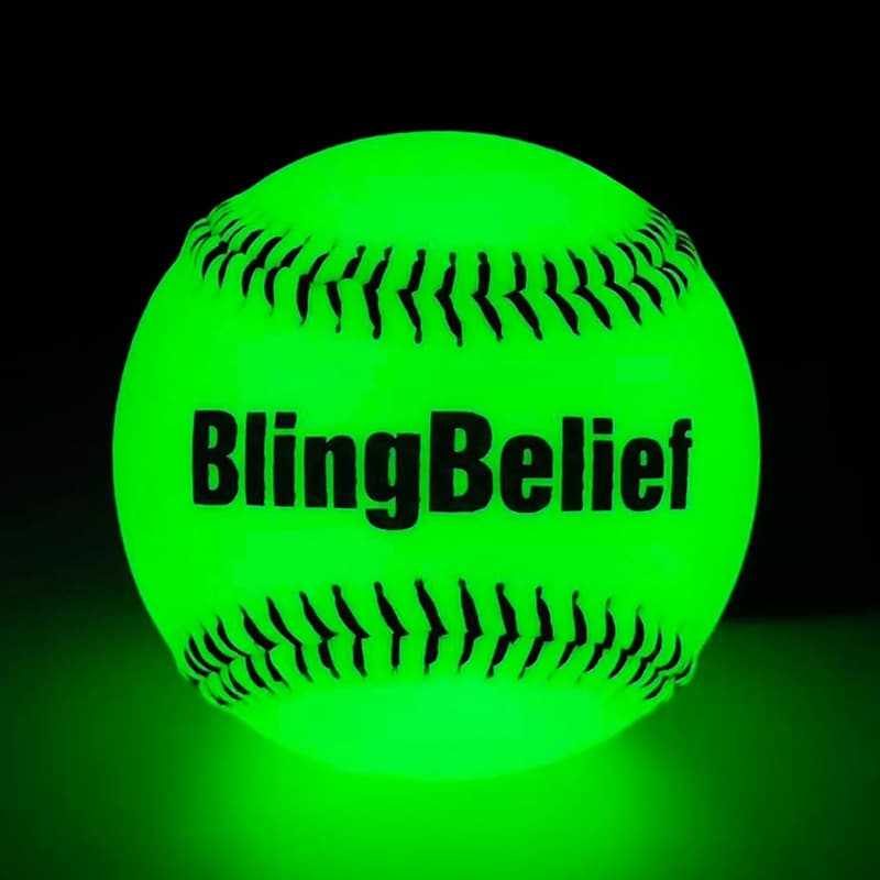Glow in the Dark Sports Balls Set for Recreational Play