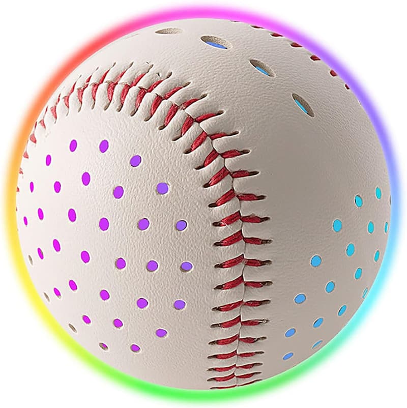 LED Rechargeable Light-Up Baseball - Multi-Color Glow for All Ages