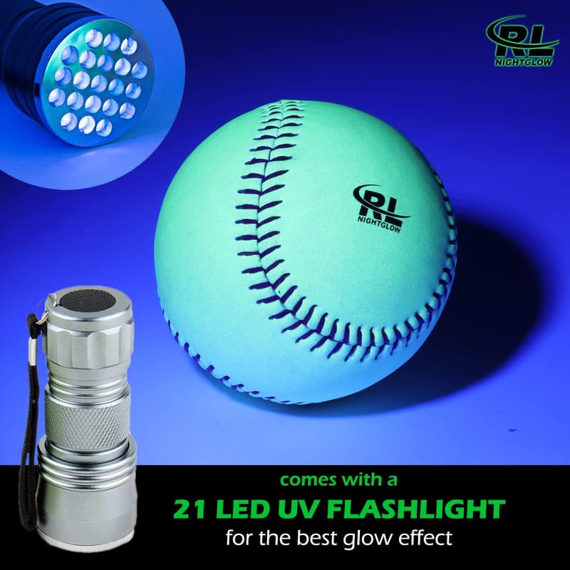 Glow-in-the-Dark Baseball for Kids & Fans