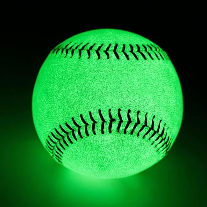 Glow-in-the-Dark Baseballs - 2 Pack for Kids & Fans