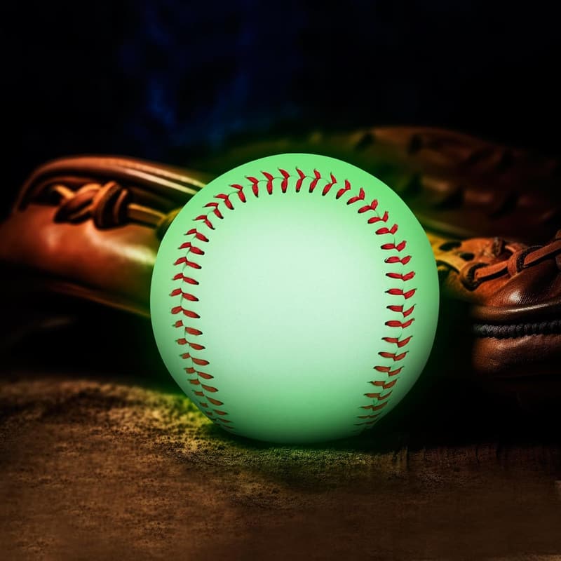 Official Size Glow-in-the-Dark Baseball for Kids