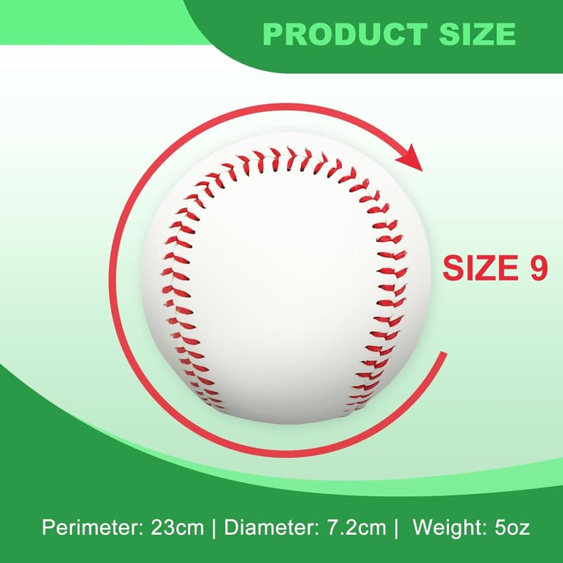 Official Size Glow-in-the-Dark Baseball for Kids